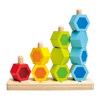 Hape E0504 数字堆堆乐 儿童木制益智玩具