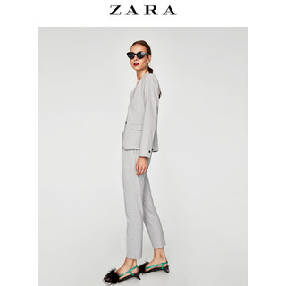 ZARA 02753221802 女士格纹西装外套