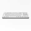YMI 悦米 MK02 87键 有线机械键盘 白色 Cherry红轴 单光