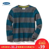 OLD NAVY 277271Z 男童宽条纹圆领针织上衣 