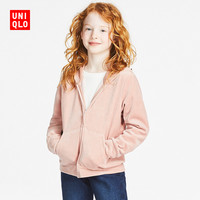 UNIQLO 优衣库 401391 女童 丝绒连帽外套