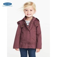 Old Navy 827049 女童 纯色连帽外套