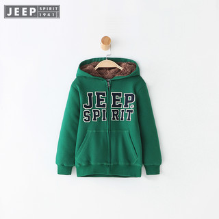 JEEP 童装 男童加绒卫衣