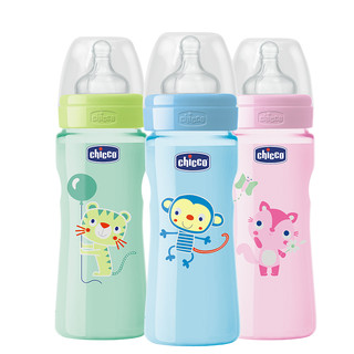 chicco 智高 宽口径婴儿pp奶瓶 330ml