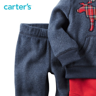 Carter's 摇粒绒童装 3件套