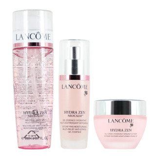 LANCOME 兰蔻 水分缘舒缓套装 3件套(凝霜50ml+精华30ml+啫喱200ml)