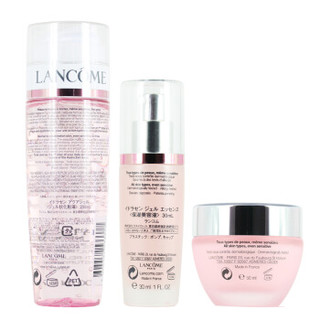 LANCOME 兰蔻 水分缘舒缓套装 3件套(凝霜50ml+精华30ml+啫喱200ml)