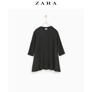 ZARA 女童竖条长T恤