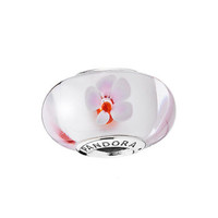 PANDORA 潘多拉 790947 樱花白色琉璃珠 