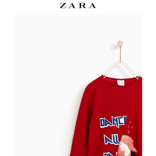 ZARA 05048132600 玩偶图案 儿童T恤 