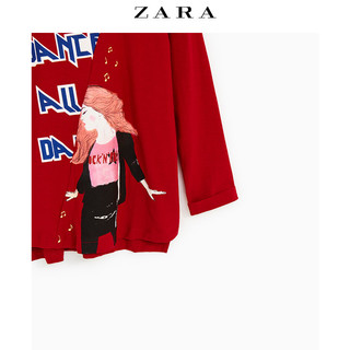 ZARA 05048132600 玩偶图案 儿童T恤 