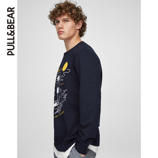 PULL&BEAR 09593502 男士套头卫衣