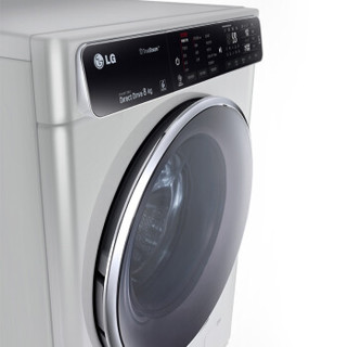 LG 乐金 臻净系列 WD-T1450B5S 滚筒洗衣机 8kg 银色