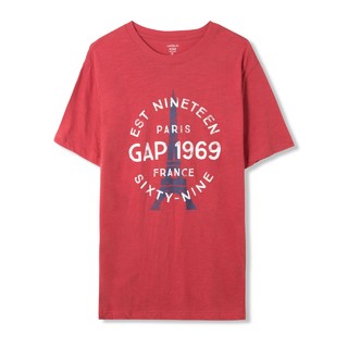 Gap 盖璞 714743 城市主题 男士纯棉T恤