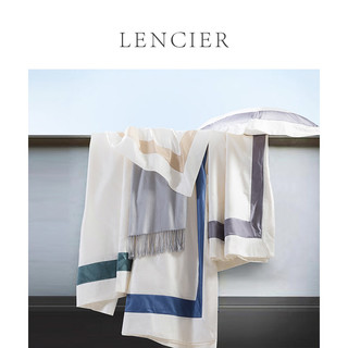 LENCIER 兰叙 100支欧式全棉六件套 + 羽丝绒对枕