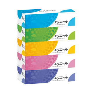 GOO.N 大王 elleair 超柔软抽纸180抽*5盒装