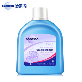 sanosan 哈罗闪 婴儿晚安沐浴露 50ml