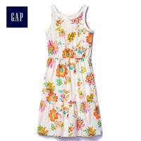 Gap 705288 女童纯棉花卉图案裙子