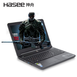 Hasee 神舟 战神 Z7-KP5D1 游戏本（i5-7300HQ、8GB、1TB、GTX 1060）