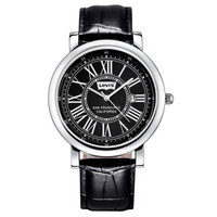 Levi's 李维斯 LTH1802 复古罗马数字皮带情侣腕表