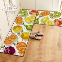 JWD 京华 热带水果系列 厨房地毯