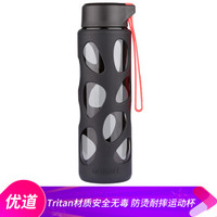 unibott 优道 水杯 SA529A Chapel Bridge 黑色 500ml