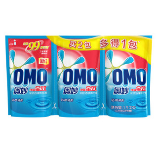 OMO 奥妙 金纺 洁净去污 18斤套装