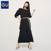 GU 极优 289687 女士一字领上衣