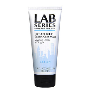 LAB SERIES 朗仕 Urban Blue 男士蓝泥深层清洁面膜 100ml