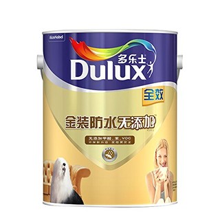 Dulux 多乐士 金装防水无添加墙面漆 5L*2桶 + 底漆 5L*1桶