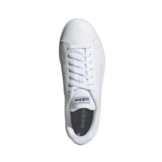 adidas 阿迪达斯 ADVANCOURT BASE 中性休闲运动鞋 EE7691 白/黑 41.5
