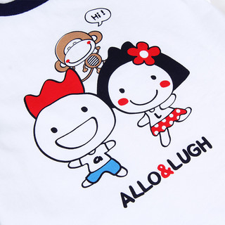 allo&lugh 阿路和如 卡通T恤套装