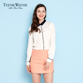 TEENIE WEENIE 维尼熊 TTBA61291E 女士雪纺衬衫