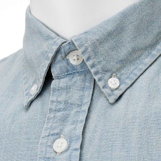 MUJI 无印良品 M6SC418 男士短袖衬衫