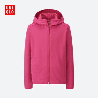 UNIQLO 优衣库 DRY EX拉链连帽开衫 童装