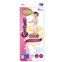 GOO.N 大王 棉花糖系列 婴儿纸尿裤 XL42片