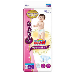 GOO.N 大王 棉花糖系列 婴儿纸尿裤 XL42片 *7件