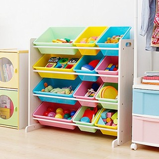IRIS 爱丽思 THR-4 多功能彩色儿童玩具架收纳储物架置物架 