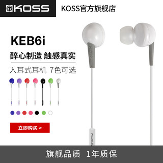 KOSS 高斯 KEB6I 入耳式耳机