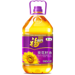 中粮 福临门 压榨一级葵花籽油 4.5L