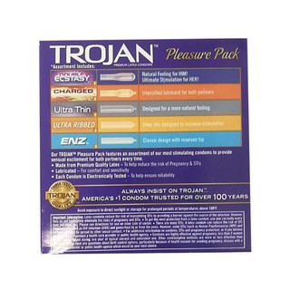 Trojan 特洛伊  5种组合安全套  40片