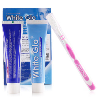 White Glo 日夜美护 牙膏 套装（日用100g+夜用85g+牙刷1支）