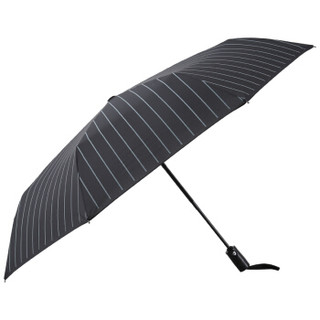 MAYDU 美度 M3316 绅士条纹男士商务雨伞  黑色