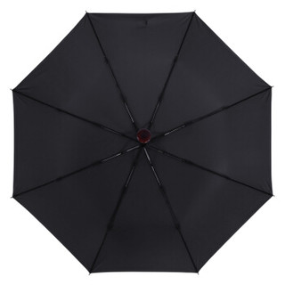 MAYDU 美度 M303 全自动三折 男士实木柄晴雨伞  黑色