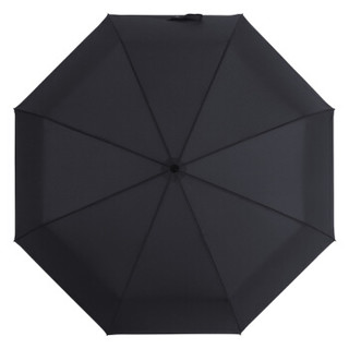 MAYDU 美度 M303 全自动三折 男士实木柄晴雨伞  黑色