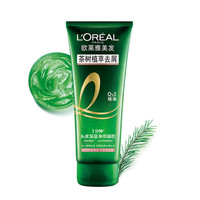 L'OREAL PARISL‘OREAL PARIS 巴黎欧莱雅 茶树植萃去屑 1分钟头皮深层净彻凝胶 180ml
