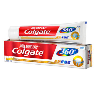 Colgate 高露洁 360°全面口腔牙膏套装 （修护牙釉质200g*2支+健康美白200g*2支）