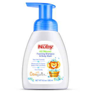 Nuby 努比 婴儿洗发沐浴露二合一 250ml+宝宝护肤乳液 275ml