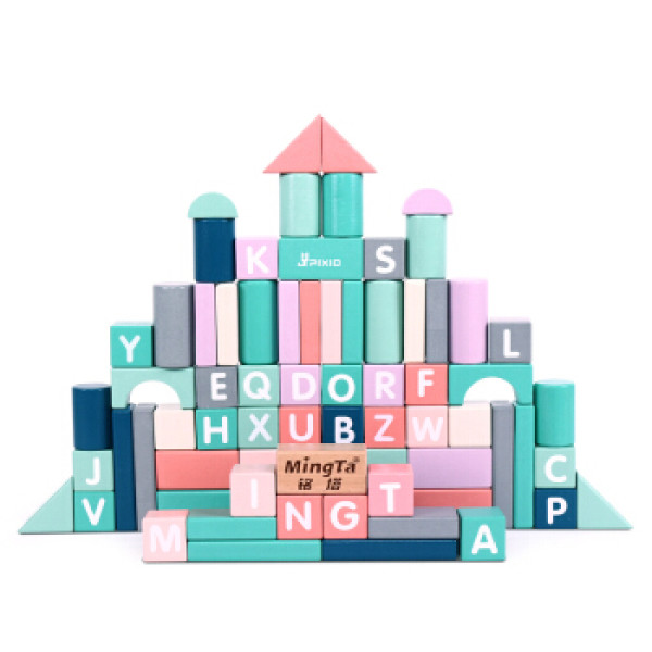 商品铭塔 益智早教积木 80粒