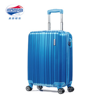 AMERICAN TOURISTER 美旅 MUNICH 79B 万向轮拉杆箱 24英寸 蓝色 